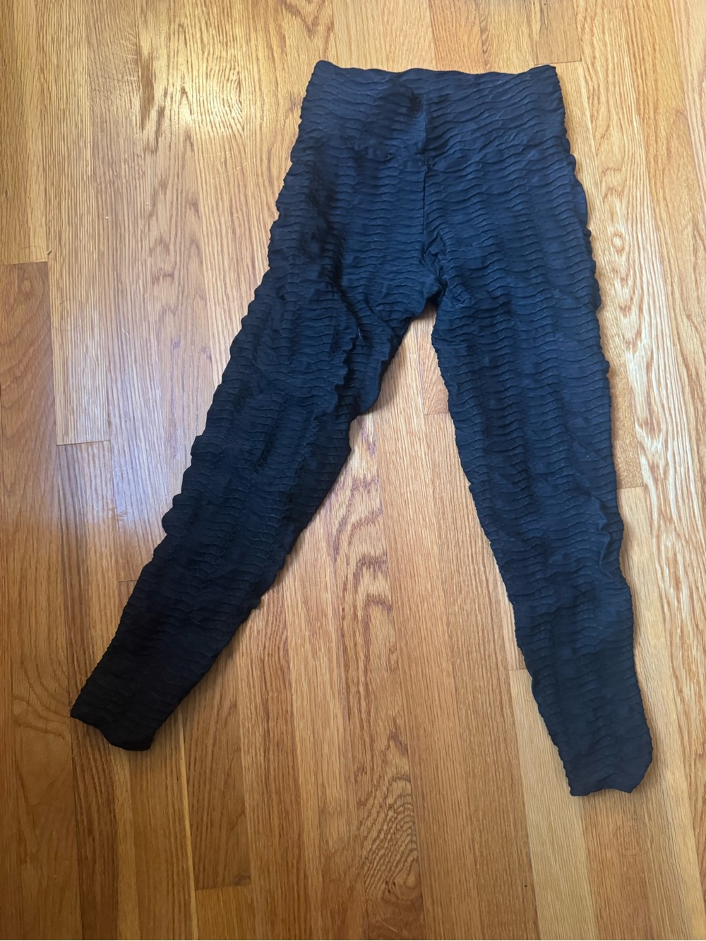 Booty by Brabants Black Textured Leggings